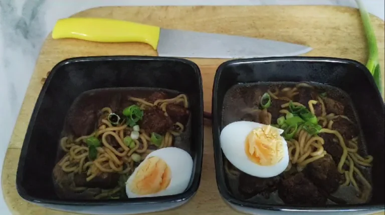 Beef noodle soup