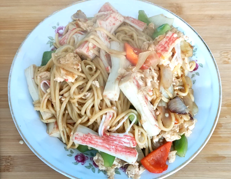 Seafood Panfried Noodles