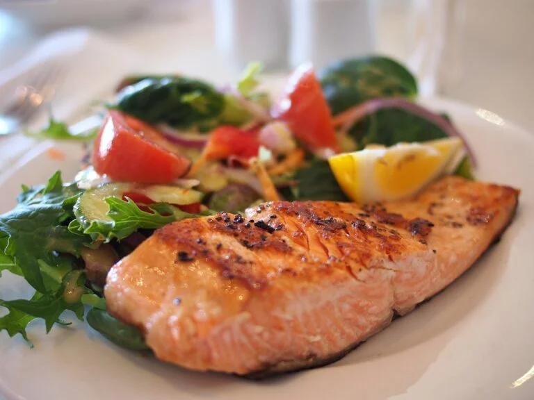 Salmon lemon ginger