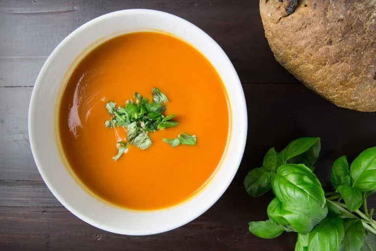 creamy tomato basil soup