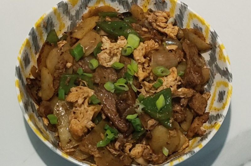 Stir Fry Pork and Potatoe Recipe