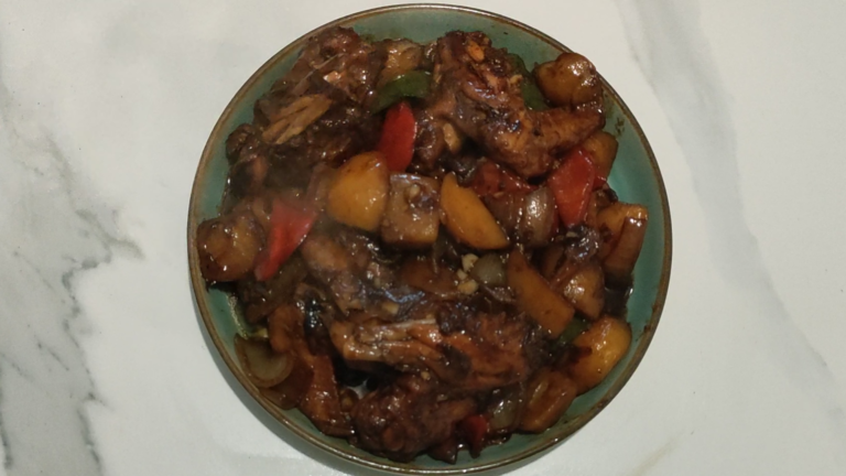 brasied chicken wings