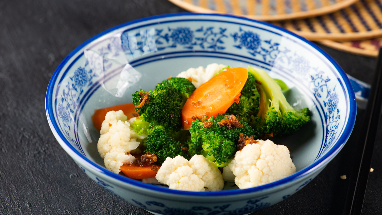 broccoli and cauliflower stir fry
