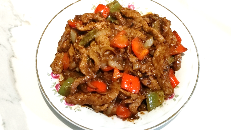 How To Make Stir-Fry Beef in Black Bean Sauce