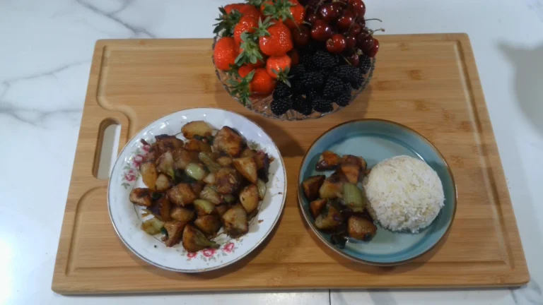 Potato and Pak Choi Stir Fry