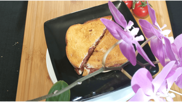 How to make a Reuben Sandwich in the Air Fryer