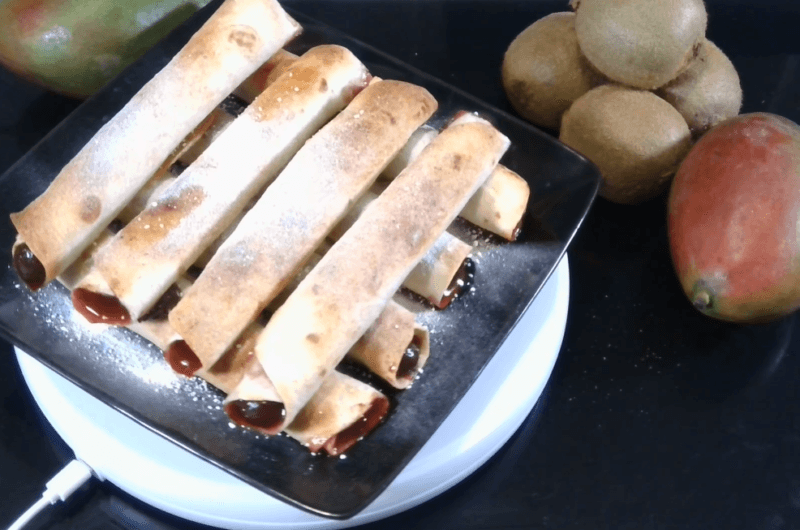 How to Make Black Cherry Tortilla Wraps-Airfied