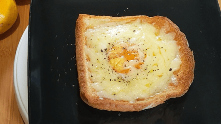Egg Cheese On Toast