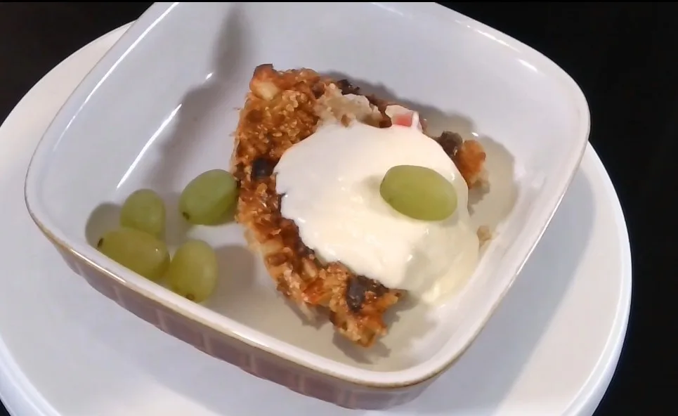 apple date and walnut tart