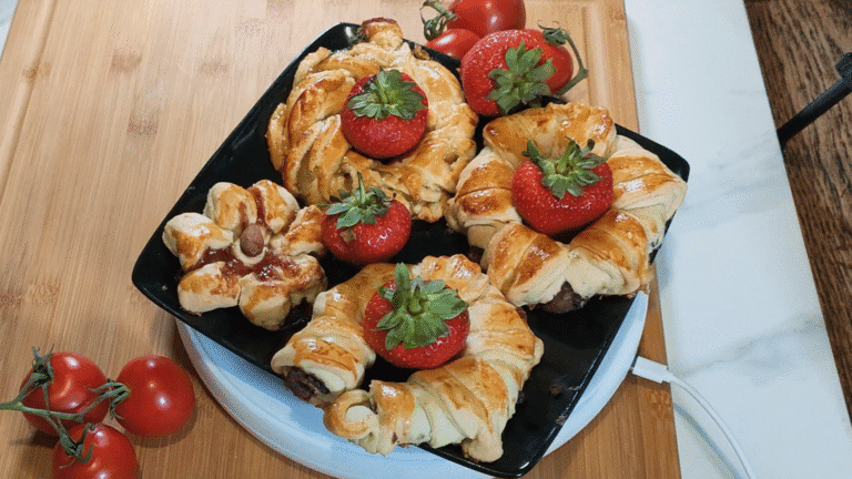 How to Make Sweet Pastries with Pre-Made Pastry and Simple Fillings