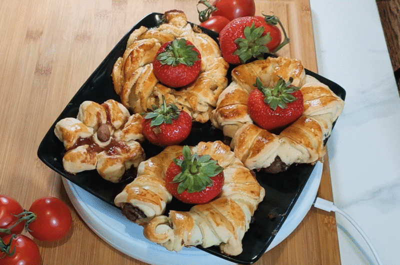 How to Make Sweet Pastries with Pre-Made Pastry and Simple Fillings