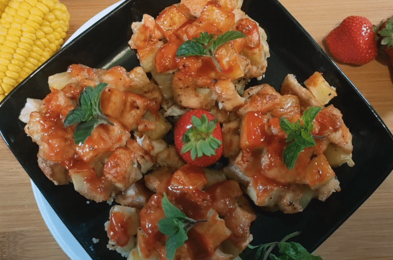 How to Make Chinese Style Potato and Chicken Patties