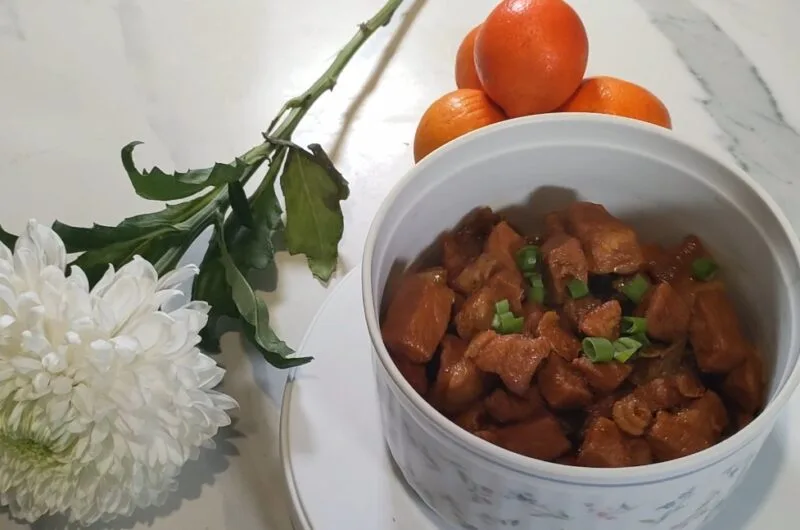 pork and orange (Gatorade)