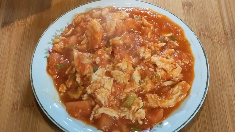 Egg & tomato rice