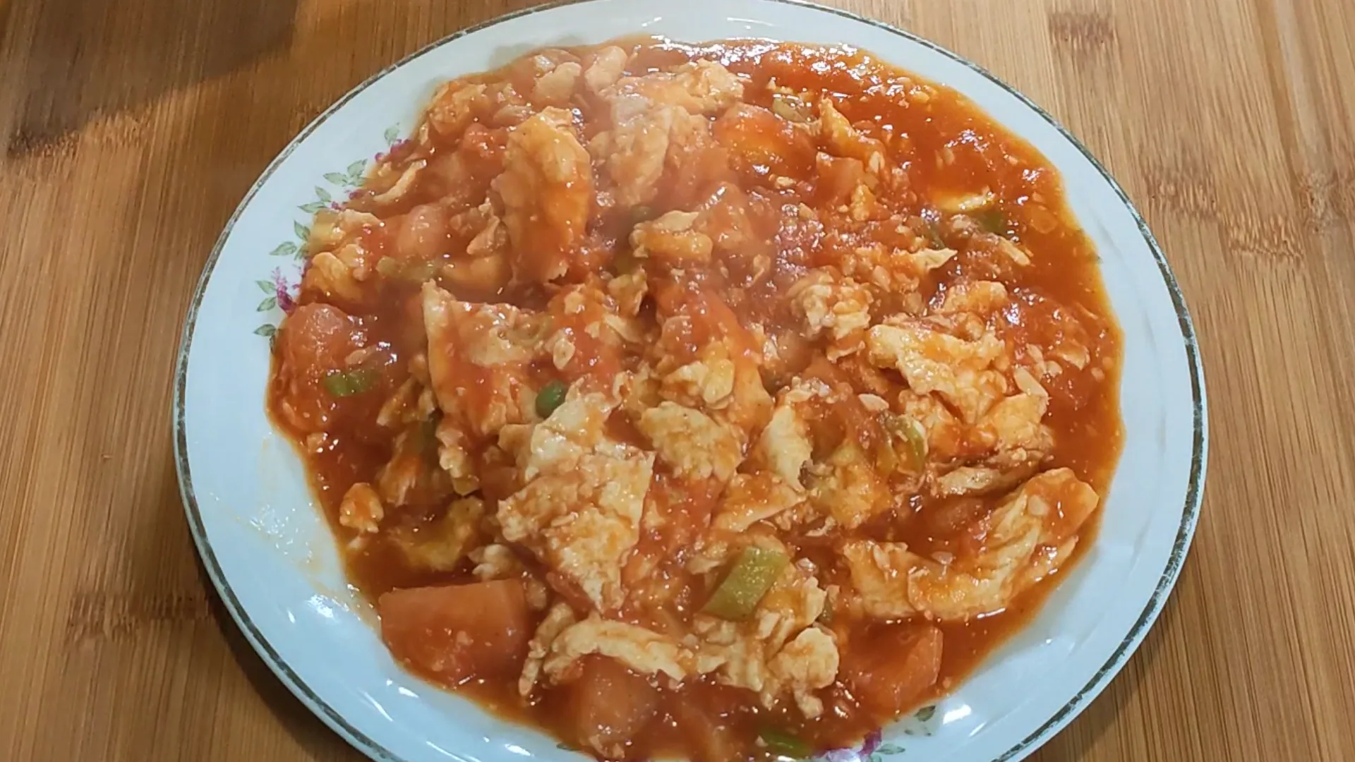 Egg & tomato rice