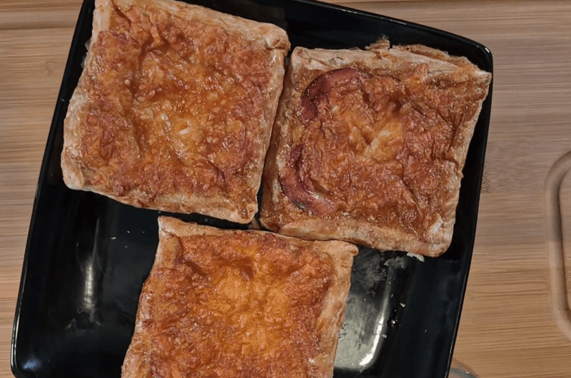 Chinese Style mini pizza